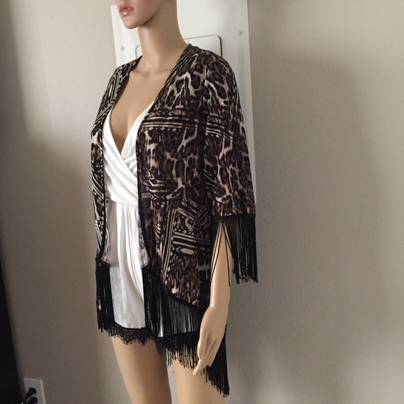 💥SAHARA leopard print kimono - Picture 6 of 6